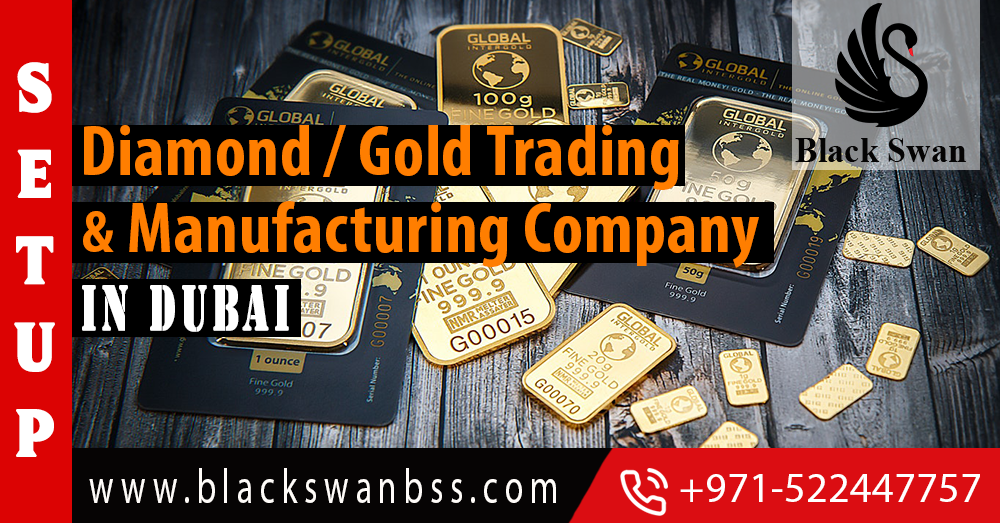 Diamond Gold Trading License in Dubai Ajman Al Ain Dubai Fujairah Ras Al-Khaimah Sharjah Al Quwain UAE