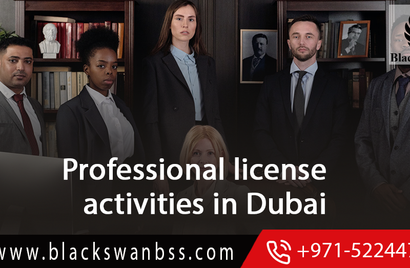 Professional License Activities in Dubai - UAE